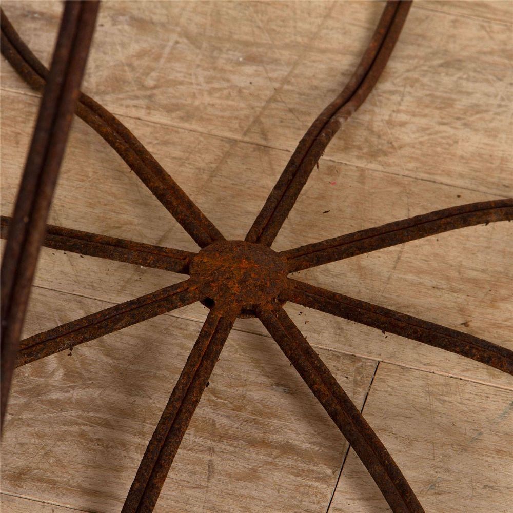 Iron And Marble Centre Table TC287310