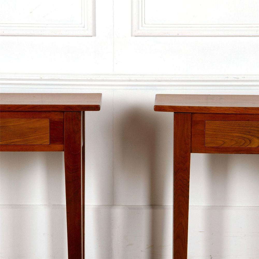 Pair of Cherrywood Tables TS527262