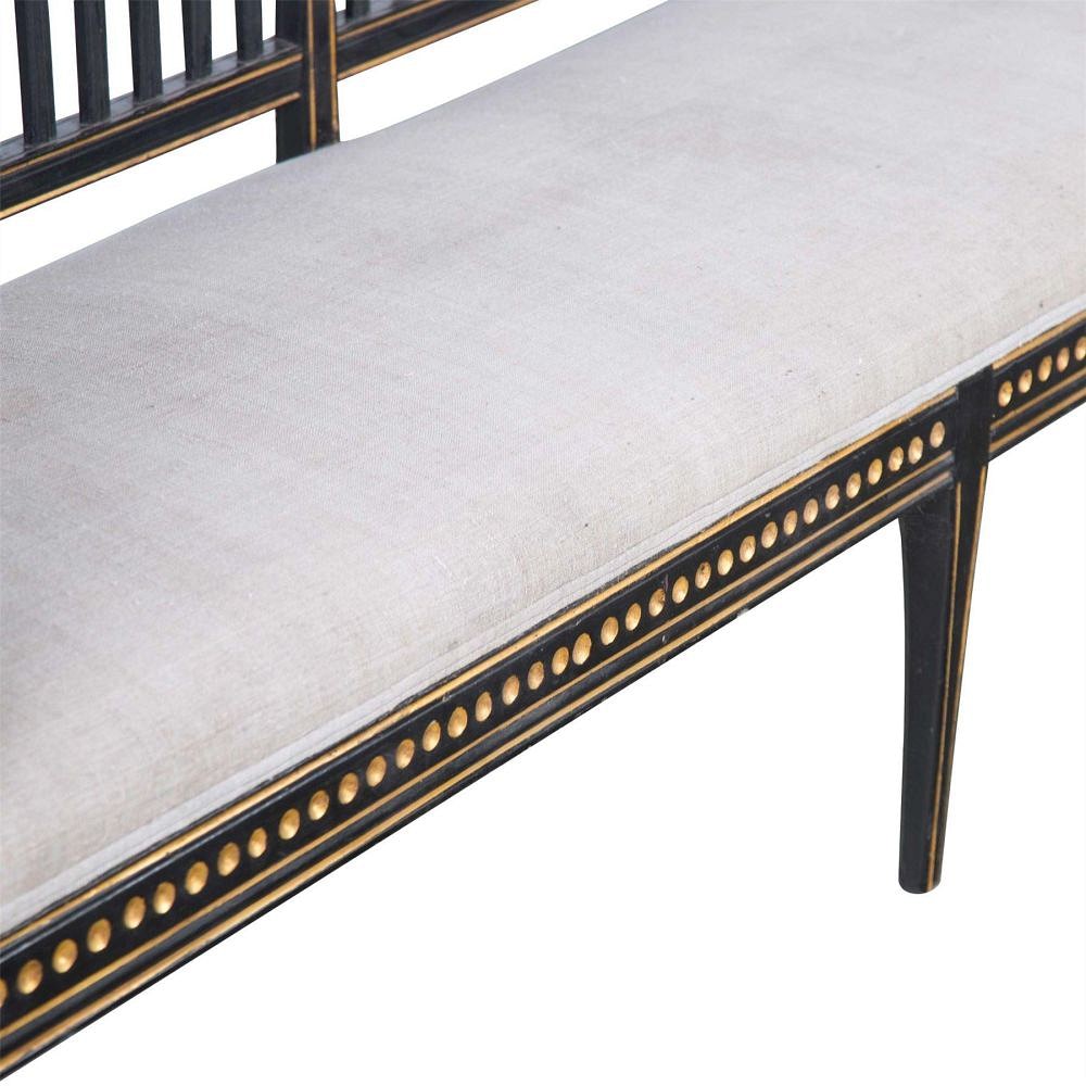 Regency Ebonised Bench SB9955507