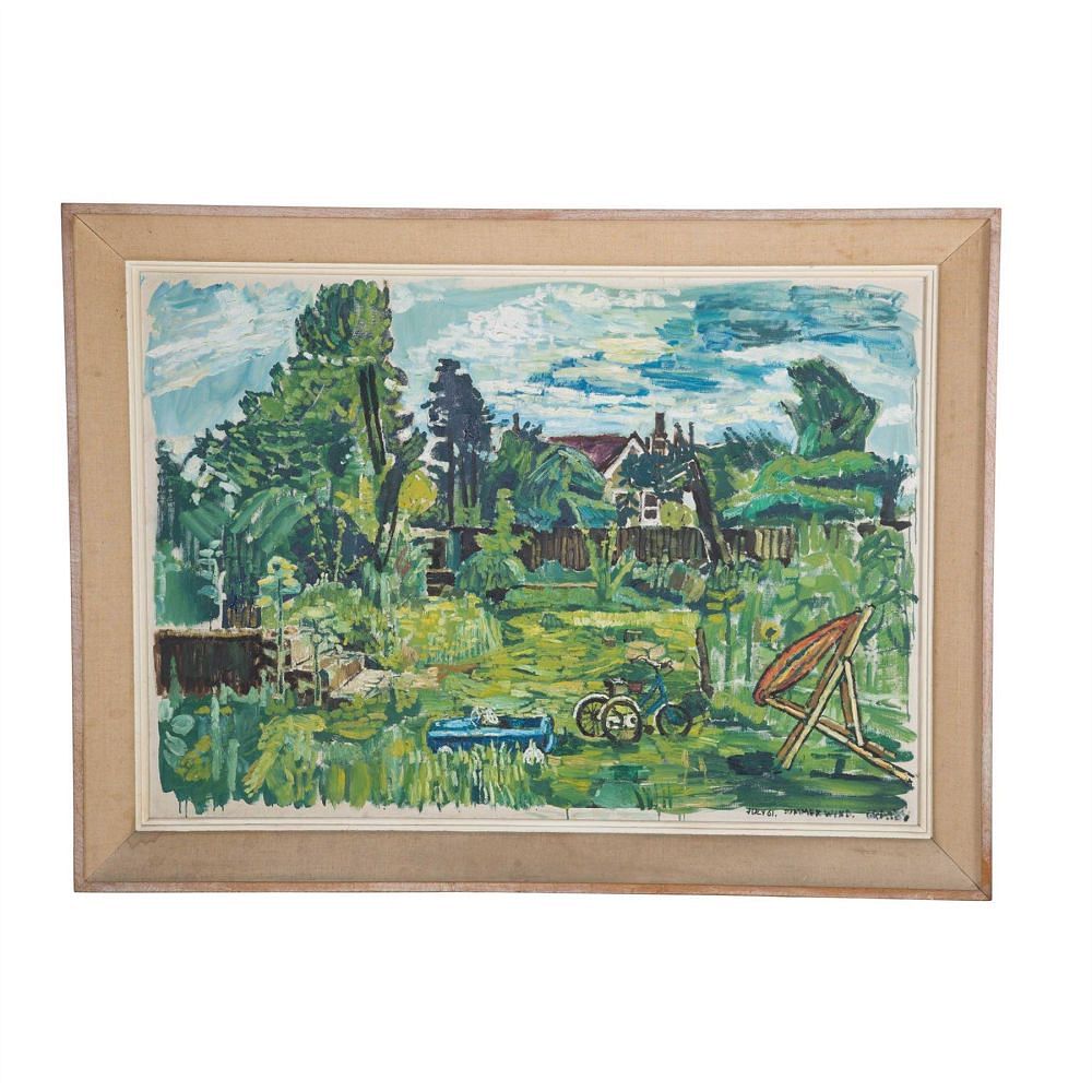 John Bratby Summer Wind Painting, 1961 WD2812730