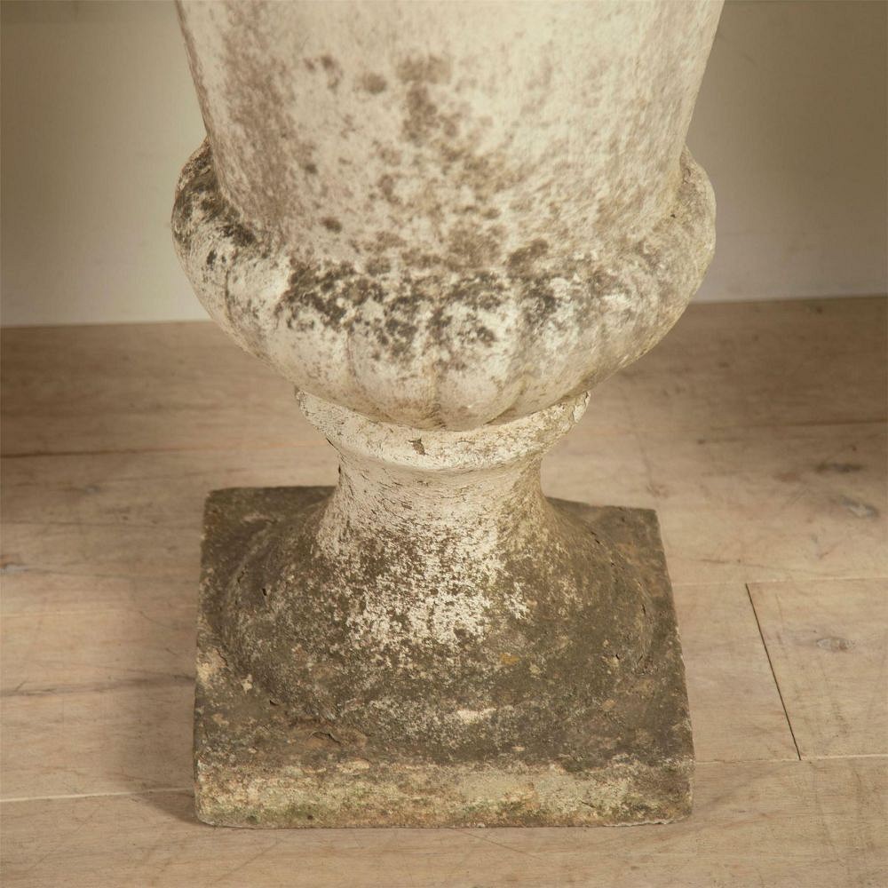 Four Early 20th Century Composition Stone Urns GA0161294
