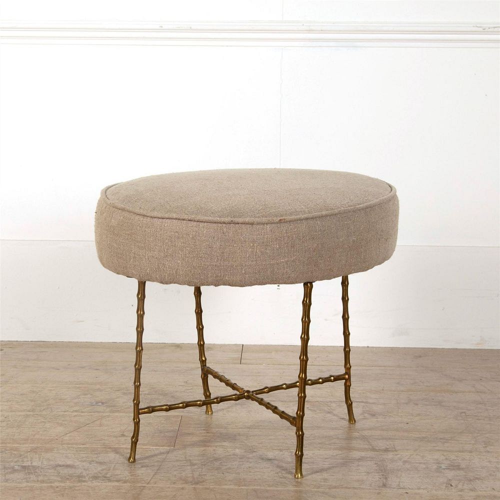 19th Century Faux Bamboo Stool ST607003