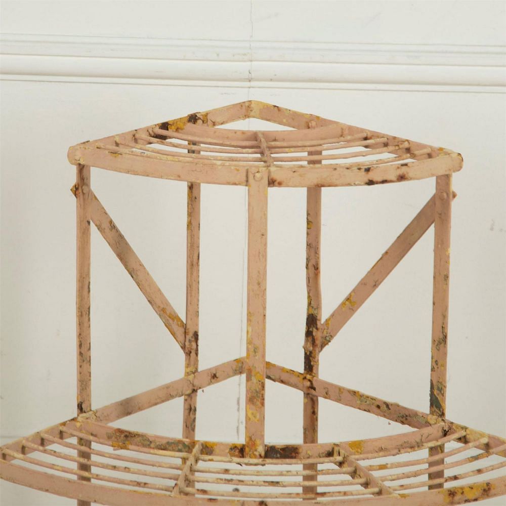 French Iron Corner Plant Stand GA1561232