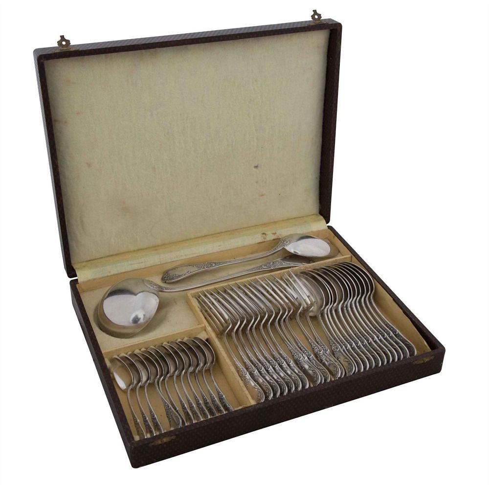 62 Piece Silver Plate Cutlery Service DA1511788