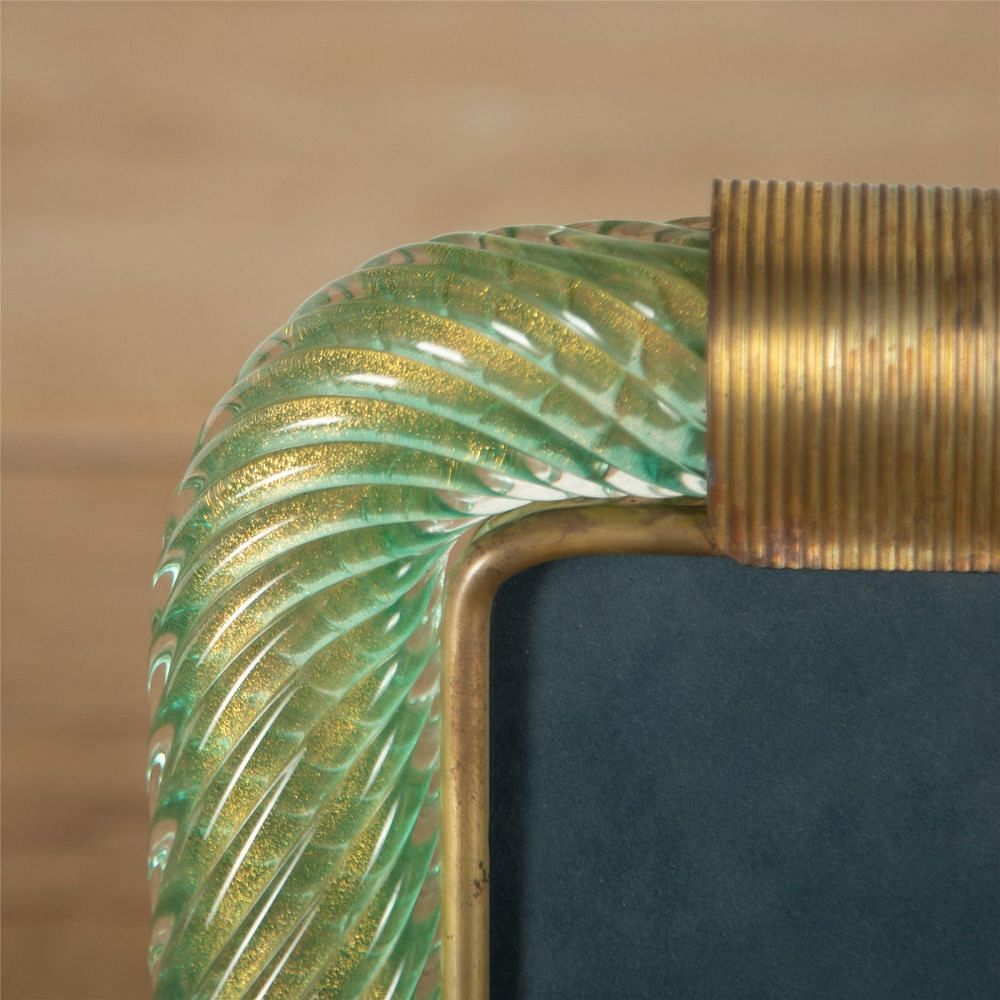 Murano Venini Glass Rope Photograph Frame DA587342