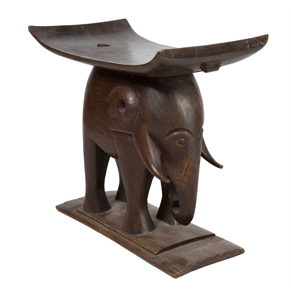 African Elephant Stool ST5558019