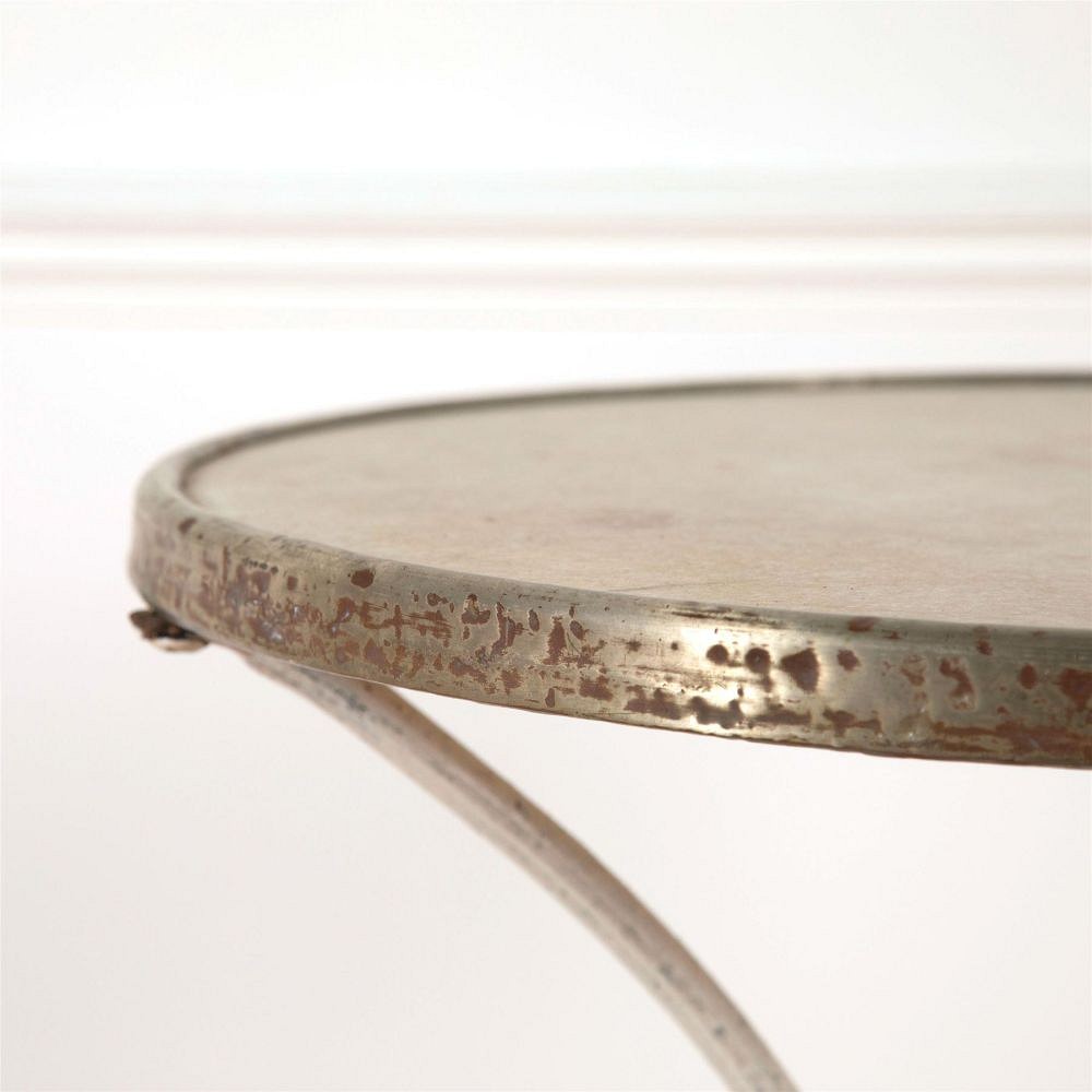 French Stone Topped Garden Gueridon Bistro Table GA2862065