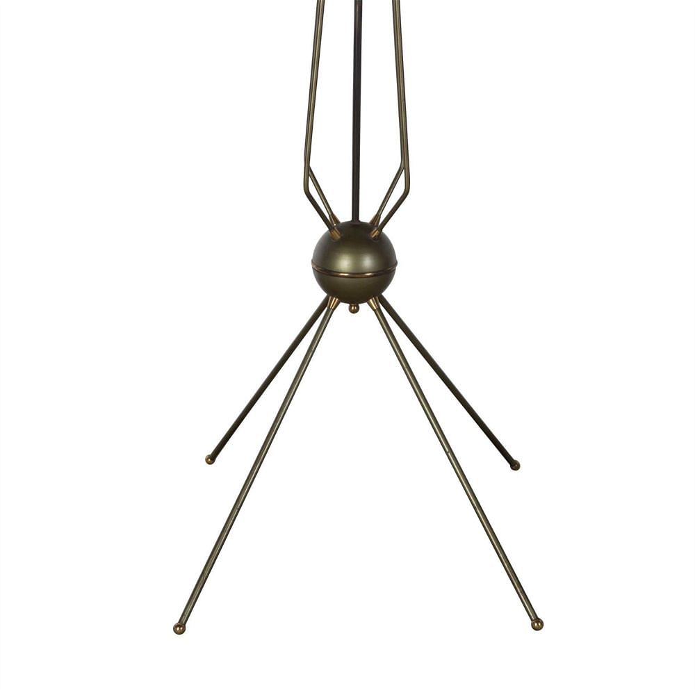 Italian Metal and Brass Floor Lamp LF3055859