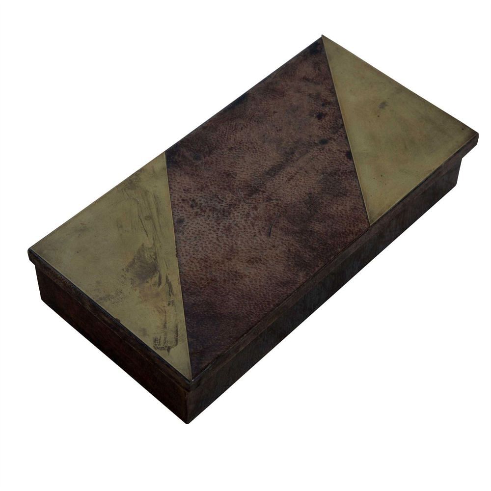 Parchment and Brass Box DA3054981