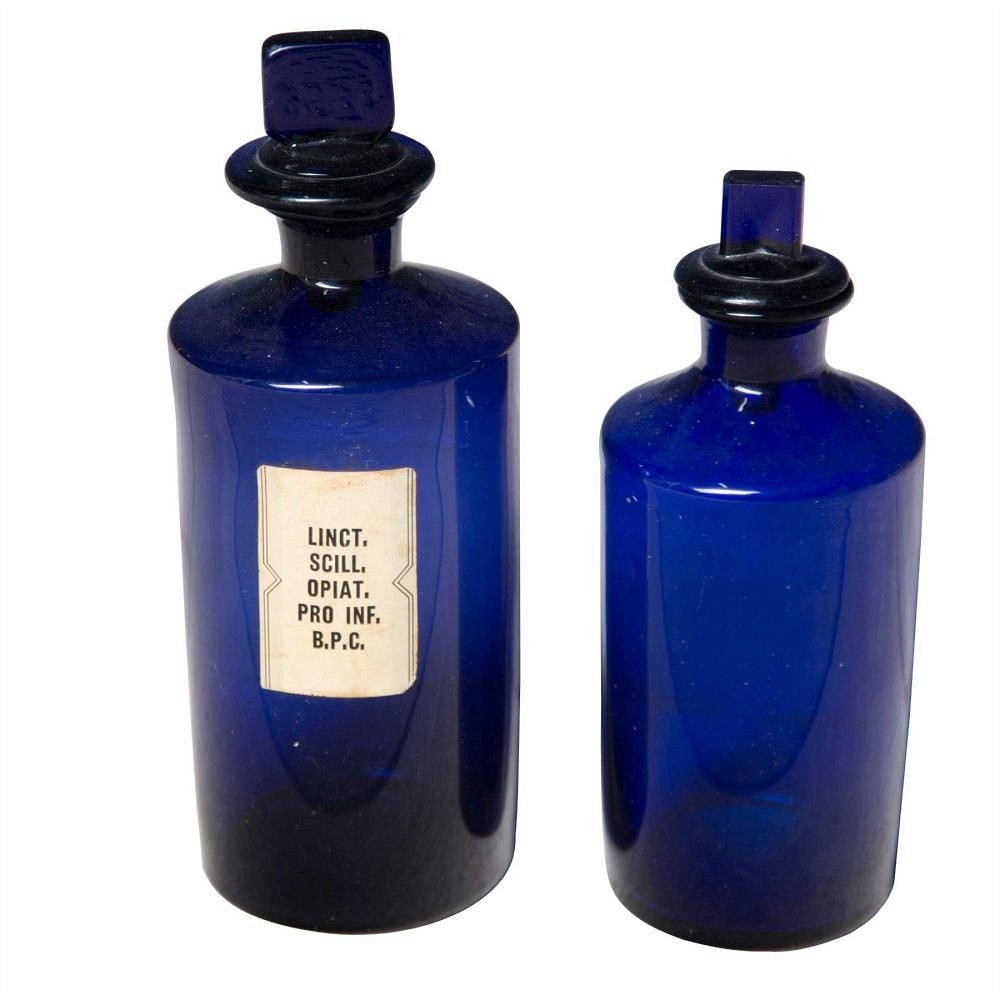Pair of Chemist Bottles DA3555712