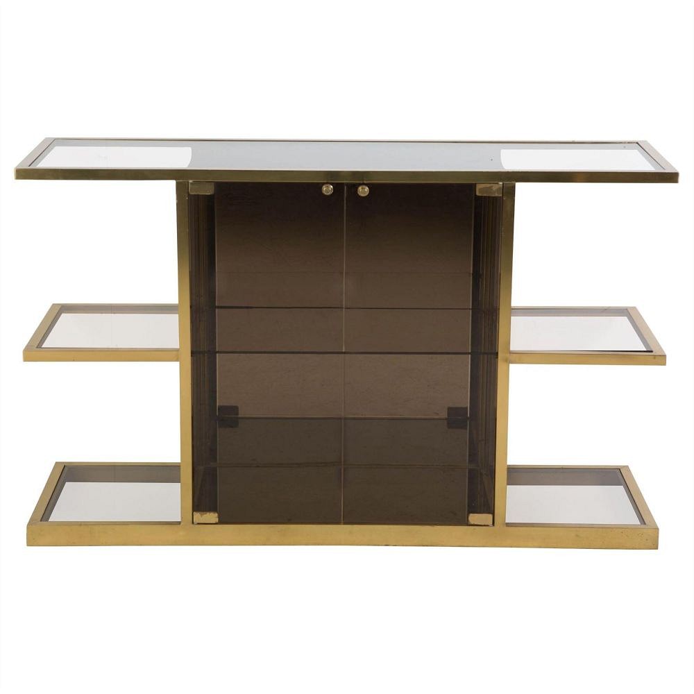 Brass and Glass Cabinet BK309709