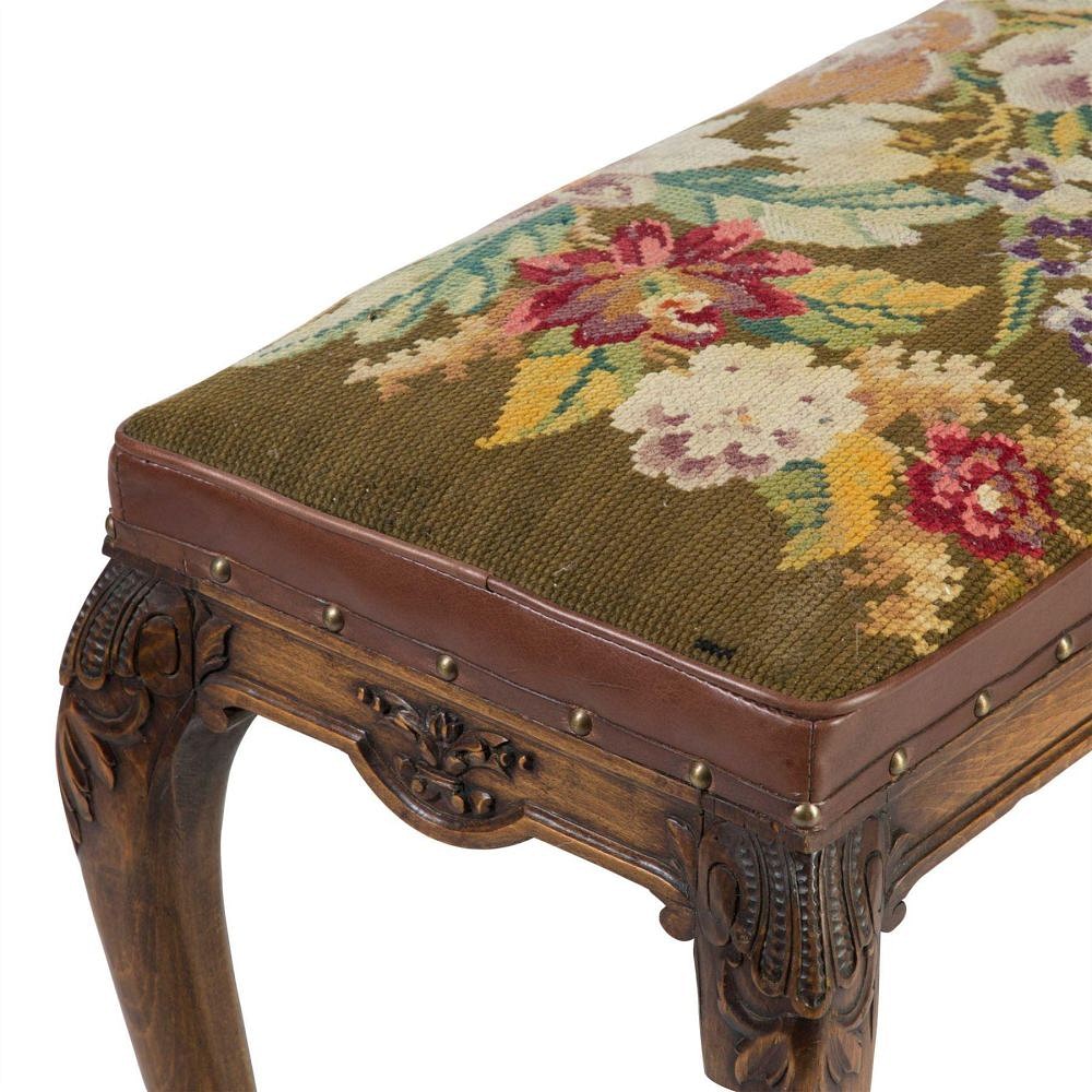 Tall Needlework Footstool ST5557730