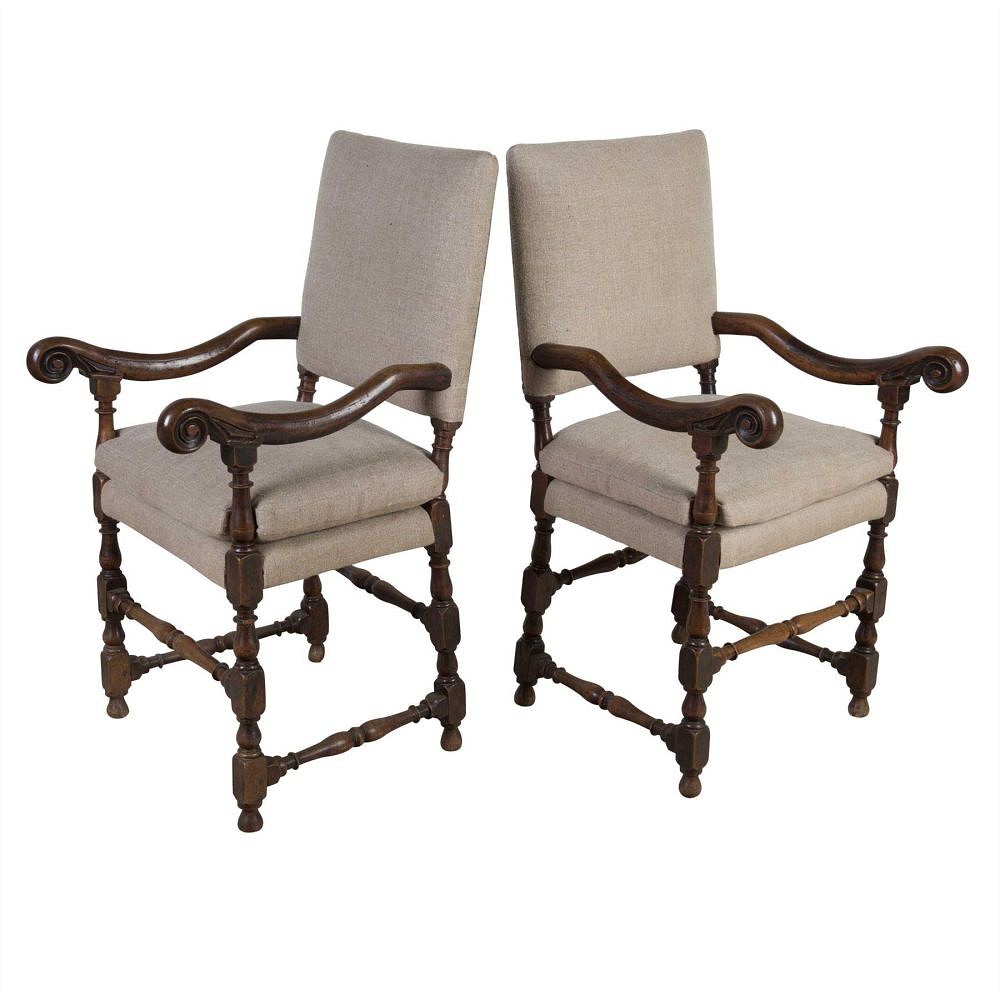 Pair of Flemish Chairs CH4155074