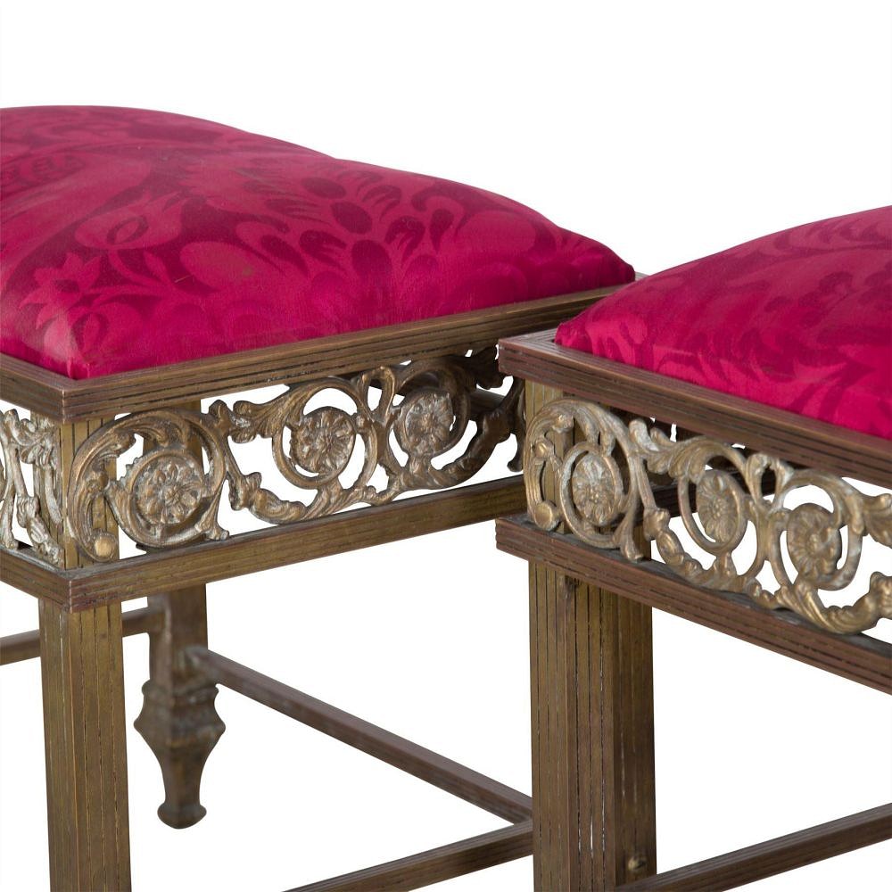 Pair of Brass Stools ST5258207