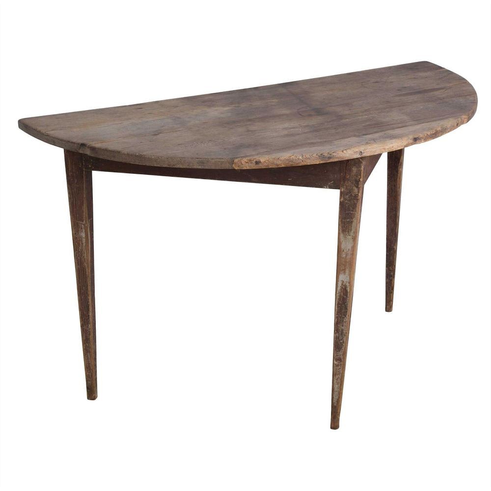 18th Century Swedish Demi Lune Table CO0110962