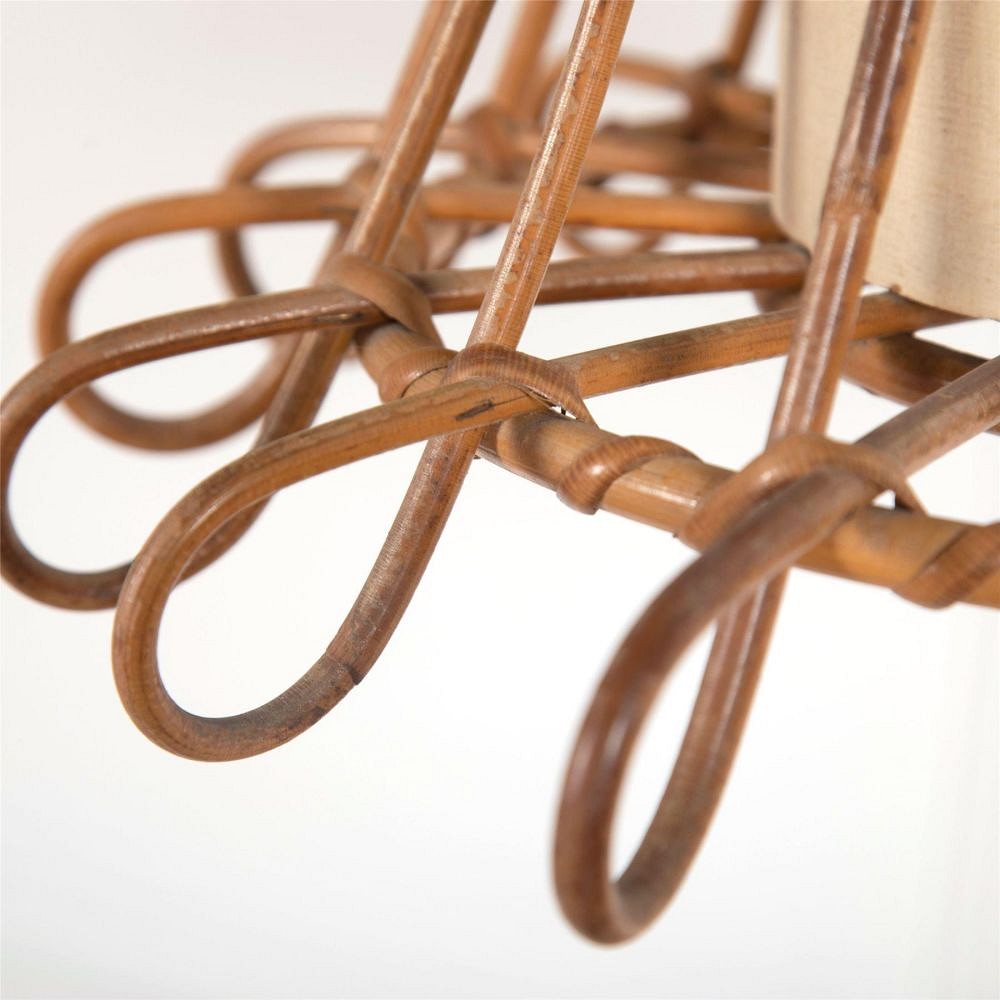 Rattan Ceiling Pendant in the Manner of Janine Abraham LC3062007