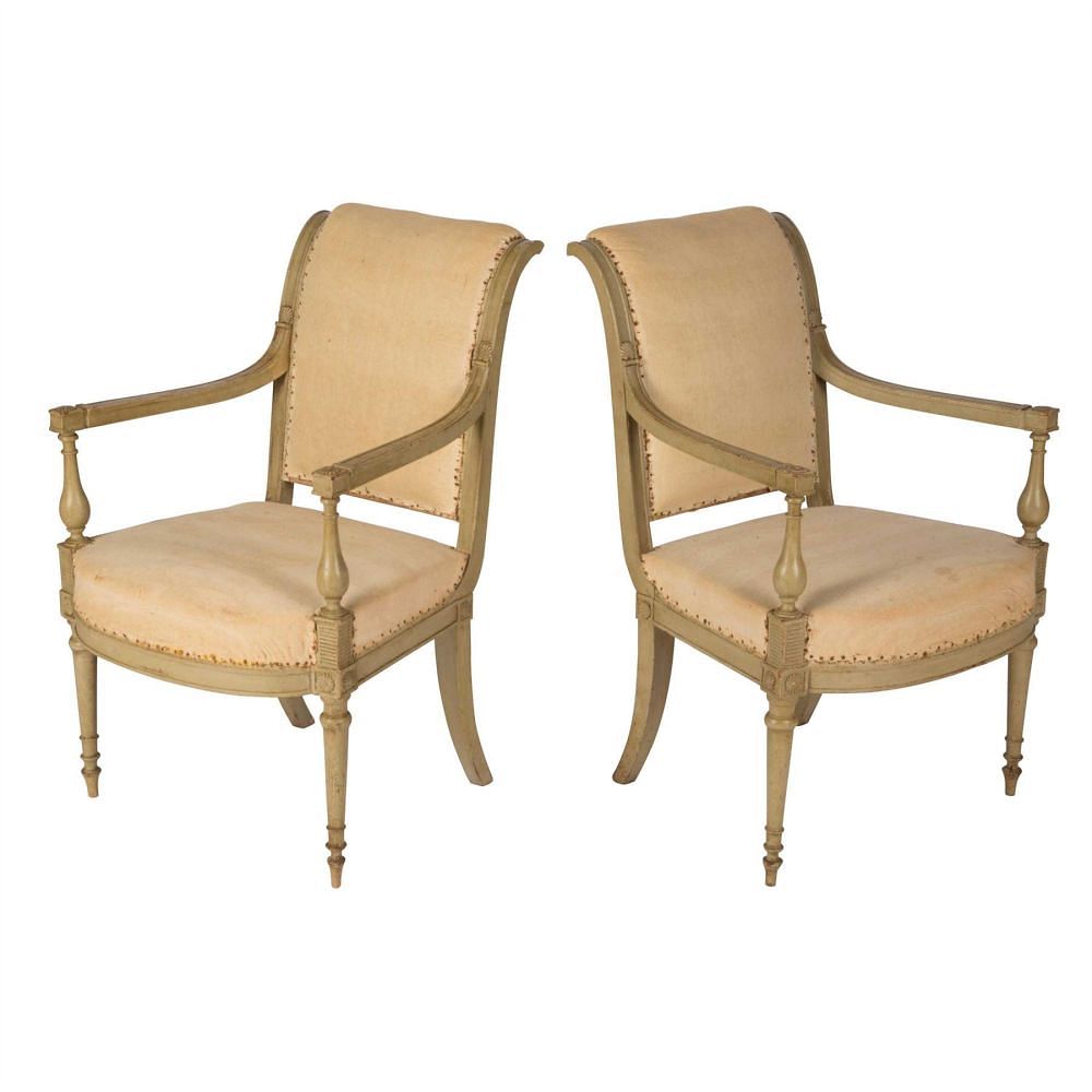 Pair of Directoire Fauteuils CH1558998