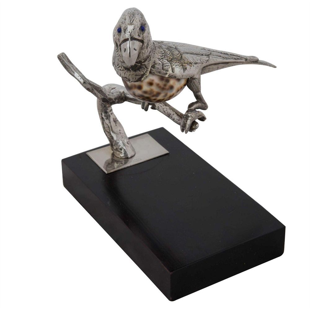 Silver Plate 'Binazzi' Parrot DA1504935