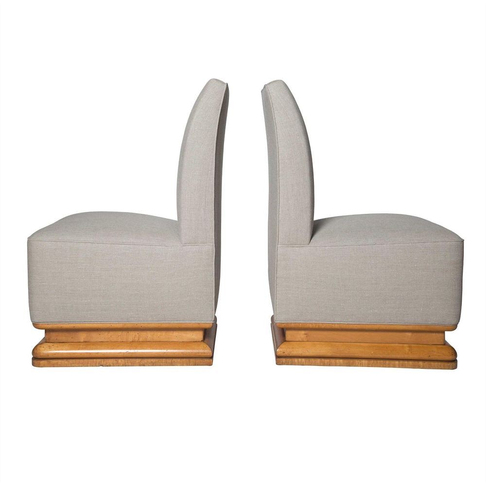 Pair of Art Deco Chairs CH1755194