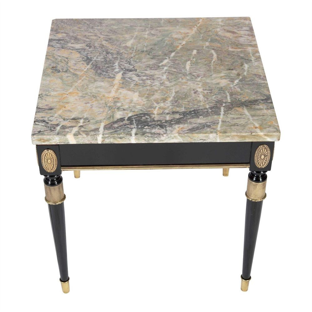 Pair Of French Ebonized Side Tables TS4512126