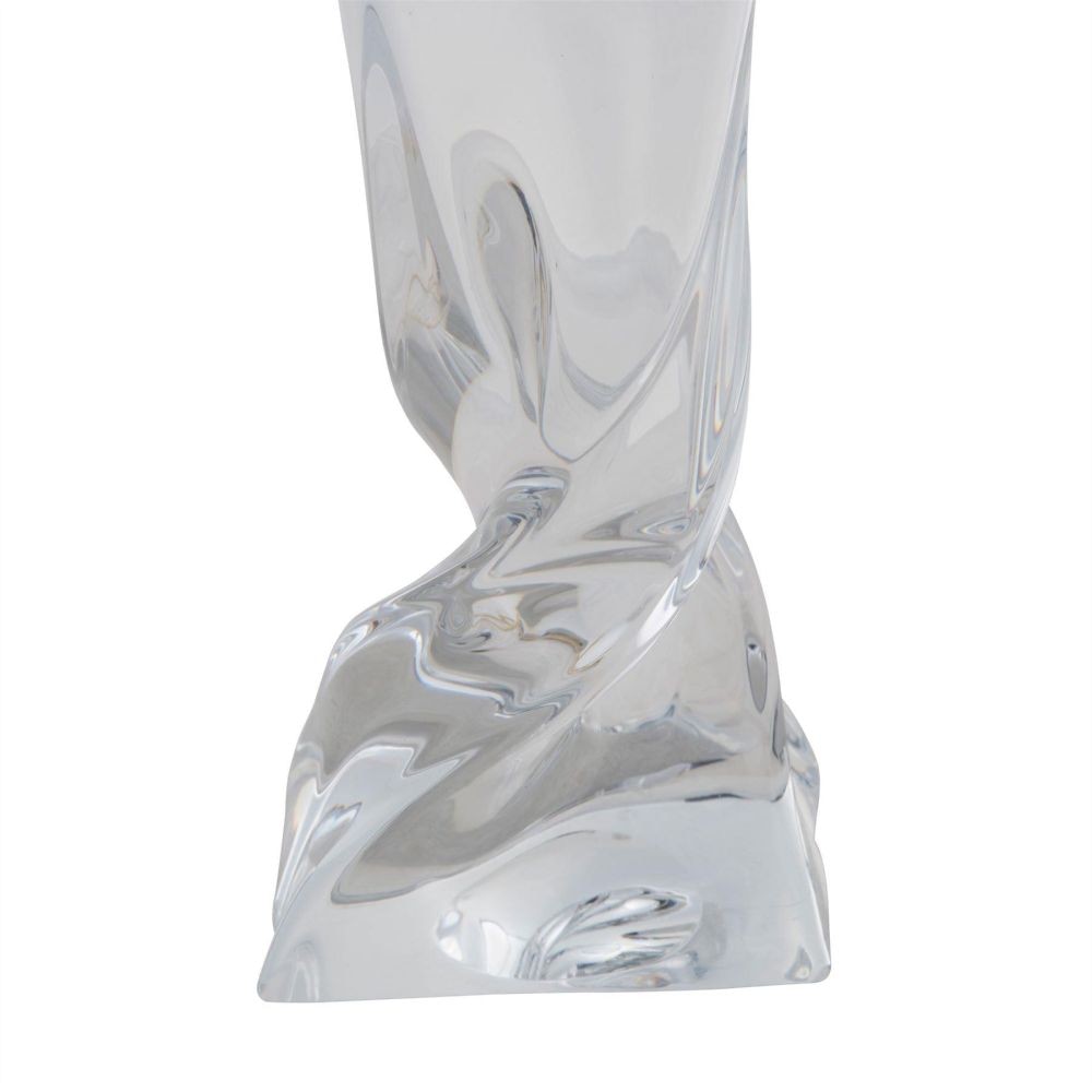 Mid Century French Twisted Crystal Lamp LT5856573