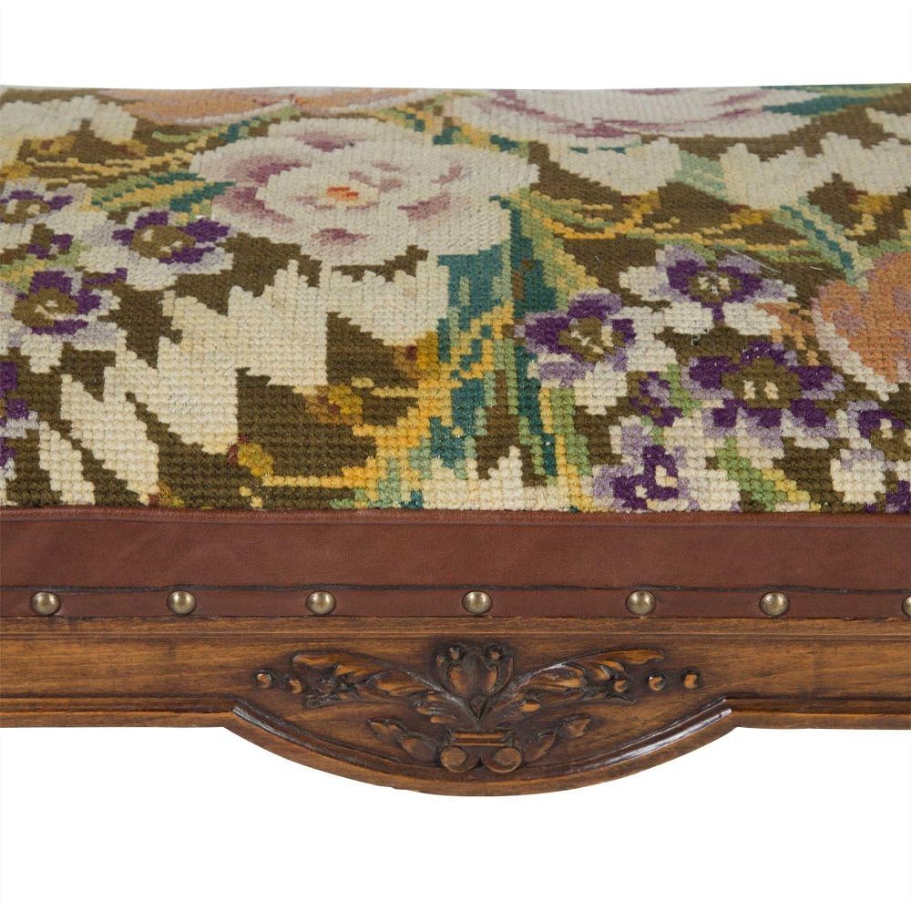 Tall Needlework Footstool ST5557730