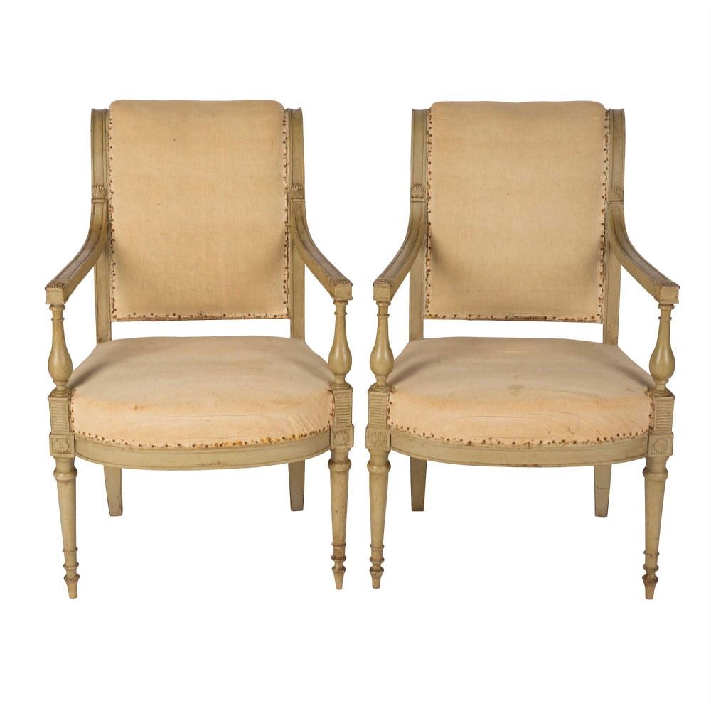 Pair of Directoire Fauteuils CH1558998