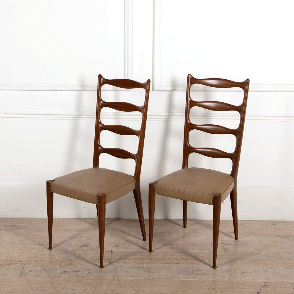 Eight Dining Chairs by Paolo Buffa CD4861832