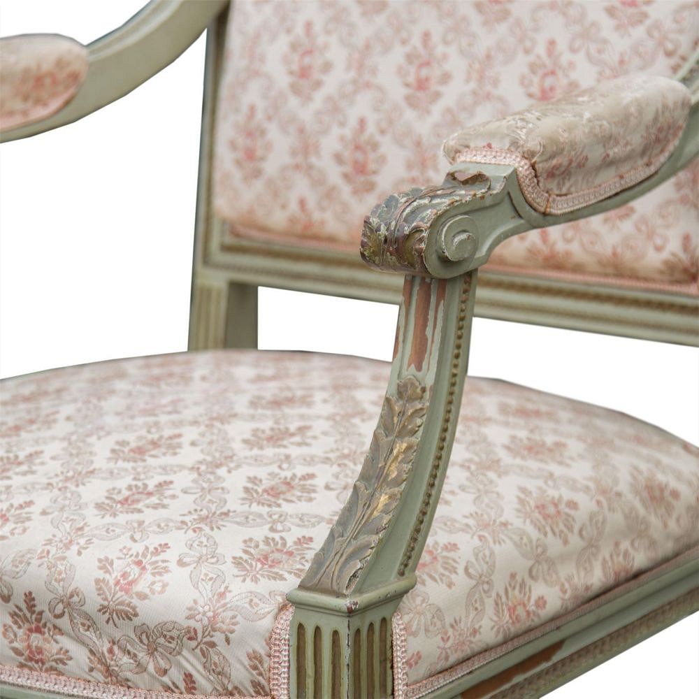 French Louis XVI Revival Armchair CH9955540