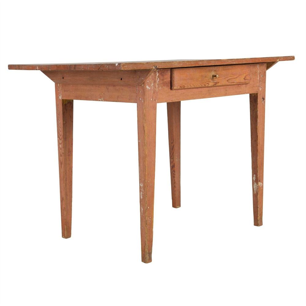 19th Century Swedish Pine Side Table TS0159283