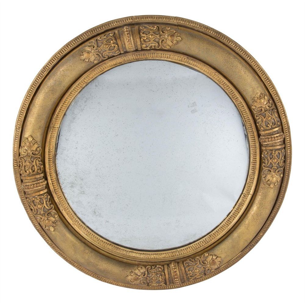 Pollard Oak Convex Mirrors MI107124