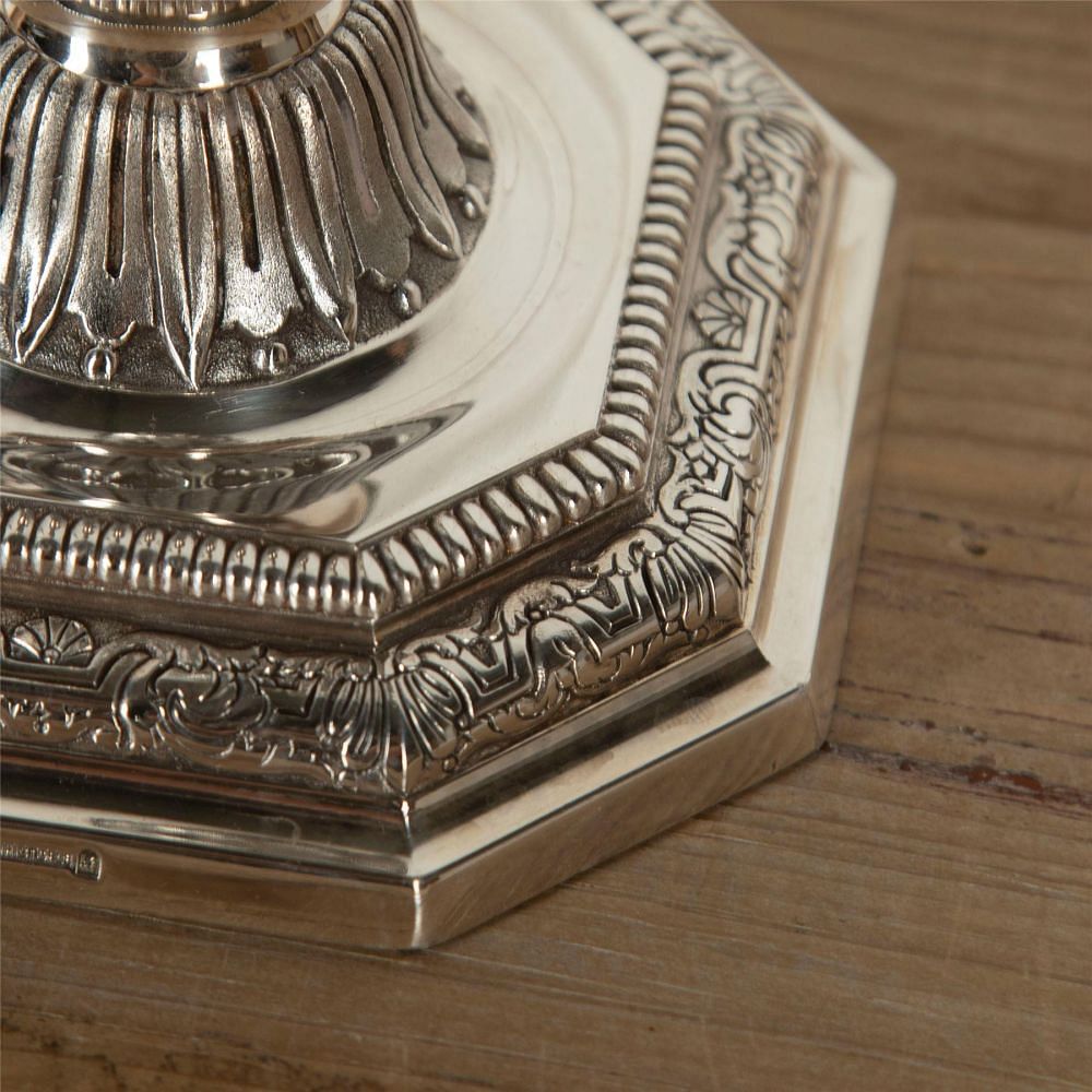 Magnificent Christofle Silver Plated Candlesticks DA5862048
