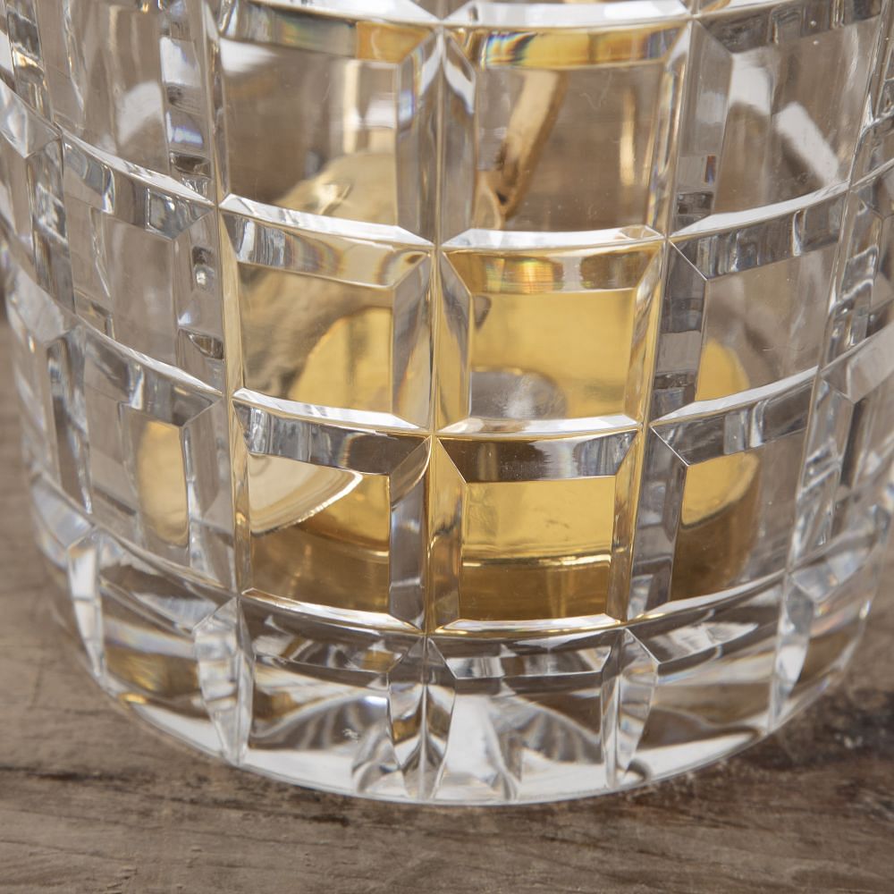 20th Century Val Saint Lambert Crystal Ice Bucket and Spoon DA5822439
