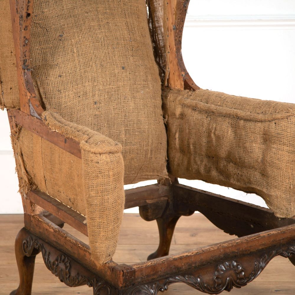 Walnut Wingback Gainsborough Armchair CH478825