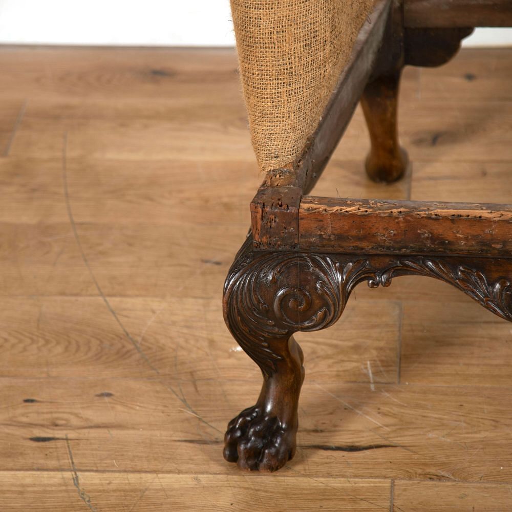 Walnut Wingback Gainsborough Armchair CH478825