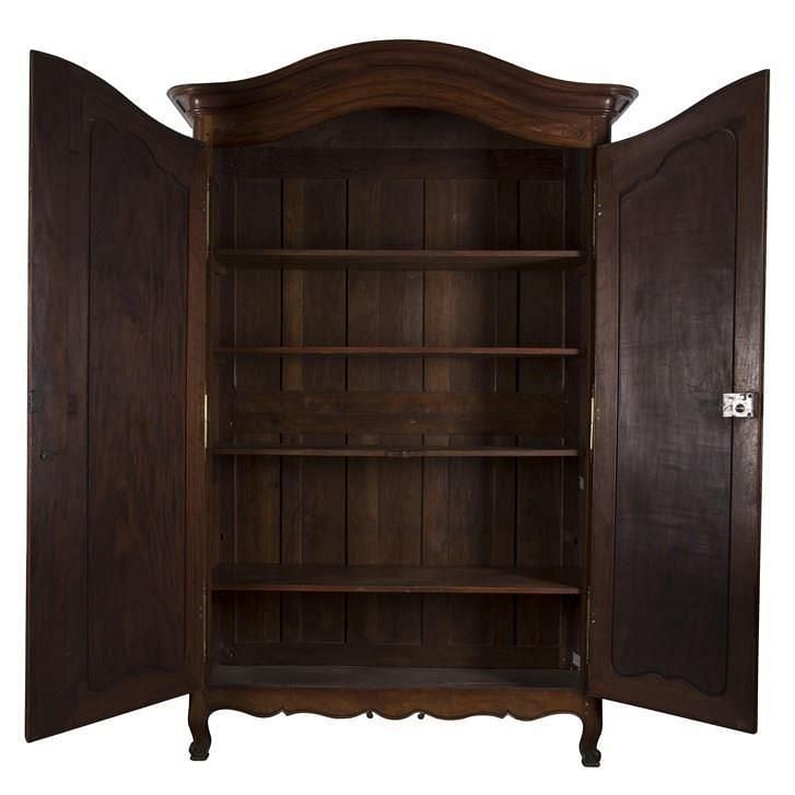 Grand 18th Century French Mahogany Armoire CU994678