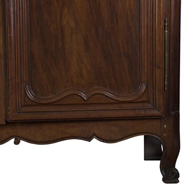 Grand 18th Century French Mahogany Armoire CU994678