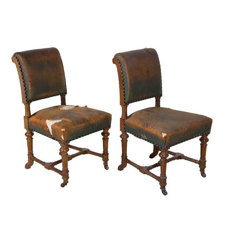 Set of 12 Oak Dining Chairs CD1012723