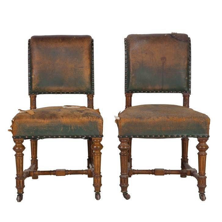 Set of 12 Oak Dining Chairs CD1012723