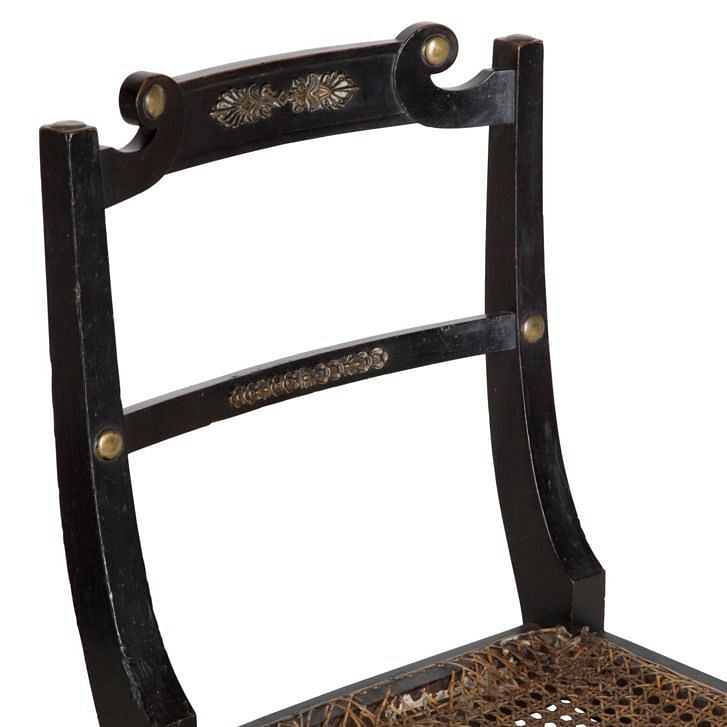 Pair of Egyptian Revival Chairs CH205179