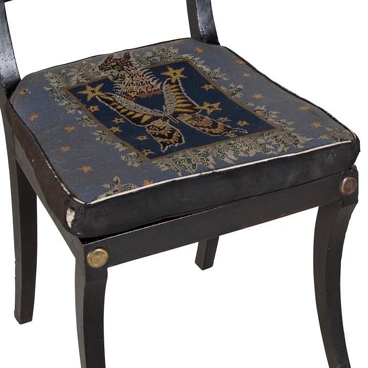 Pair of Egyptian Revival Chairs CH205179