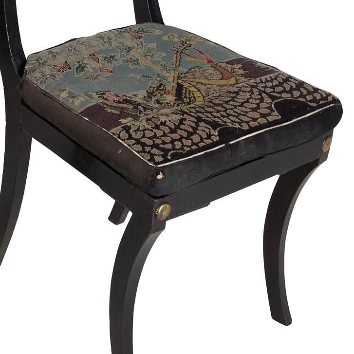 Pair of Egyptian Revival Chairs CH205179
