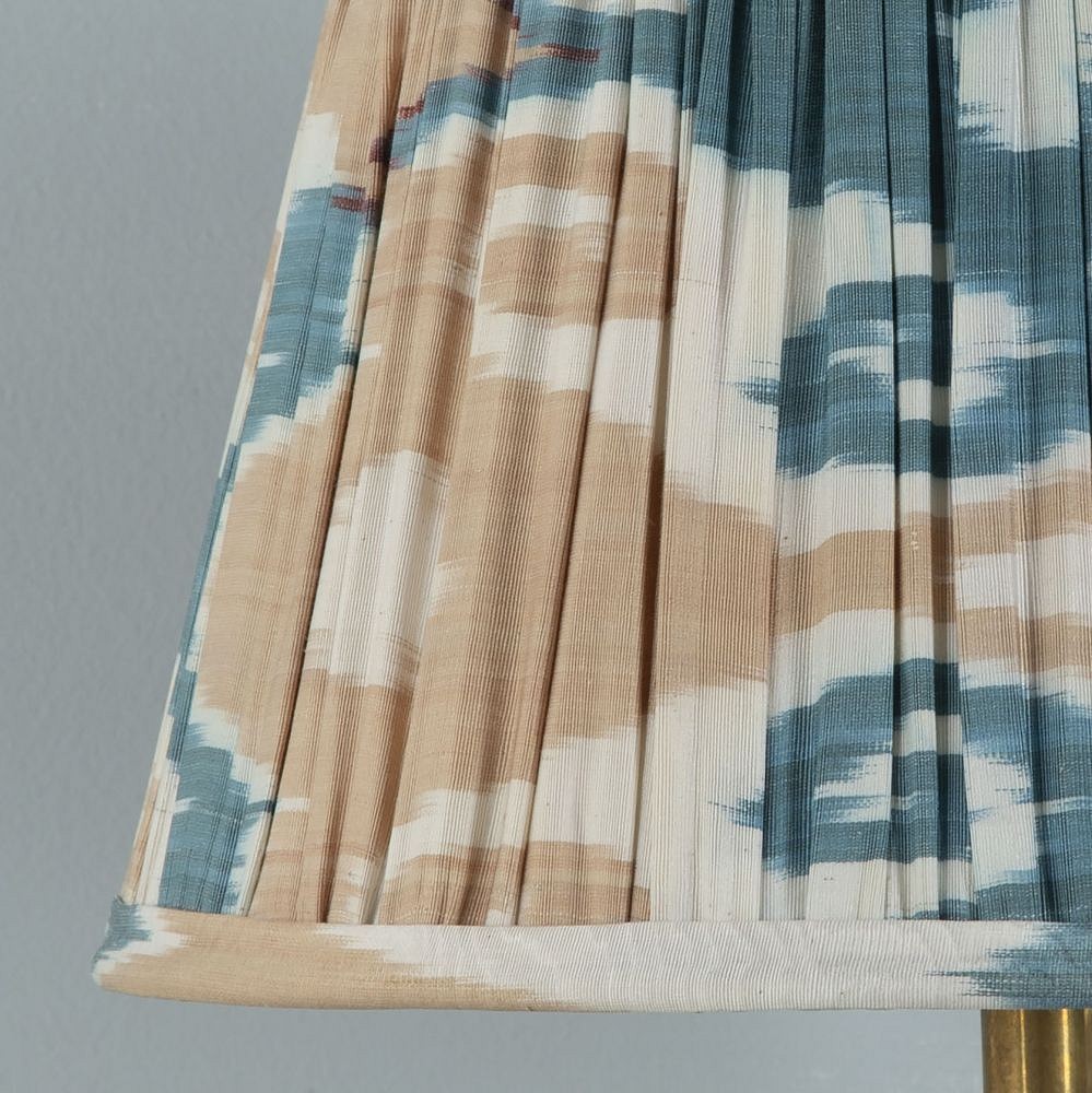 30cm Red and Blue Silk Lampshade LS6657492