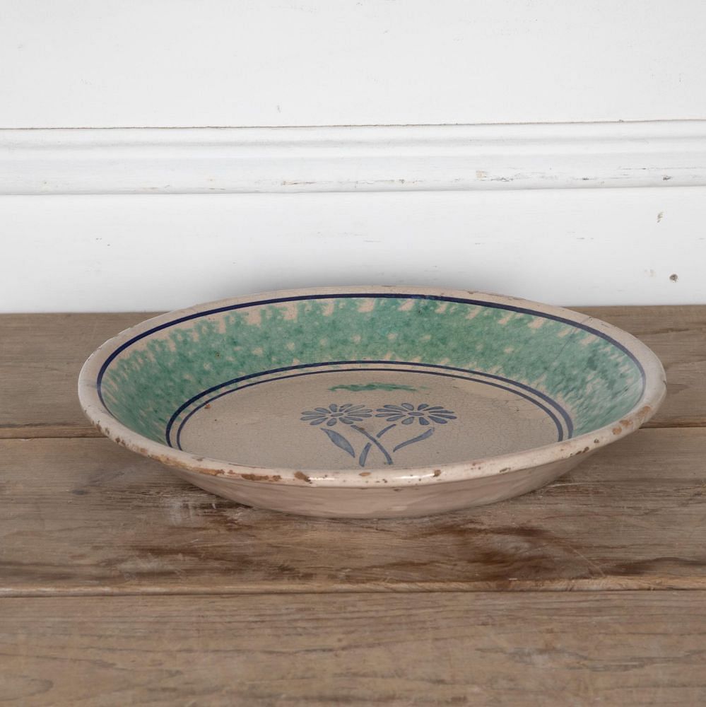 18th Century Sicilian Majolica Fangotto Plate DA2831019