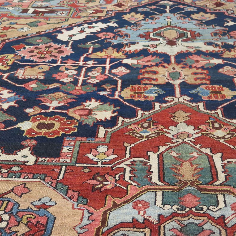 Large 19th Century Heriz Carpet RT4933436