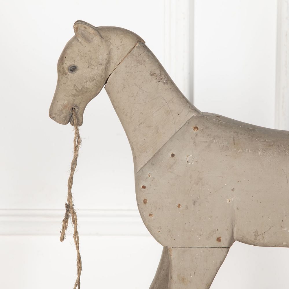 Early 20th Century French Child's Wooden Horse DA3431637