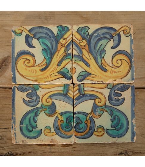 17th Century Spanish Tiles