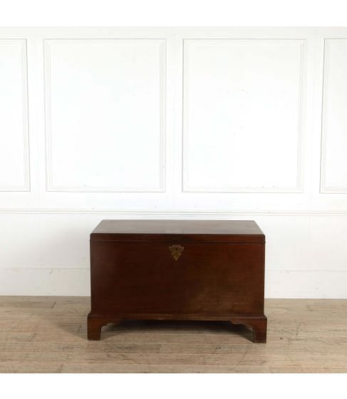18th Century Caddy Top Georgian Blanket Chest