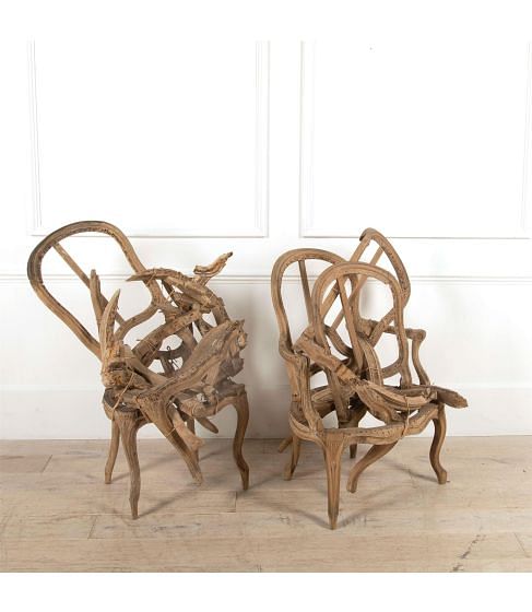 18th Century 'Deconstructed Chairs' Installations