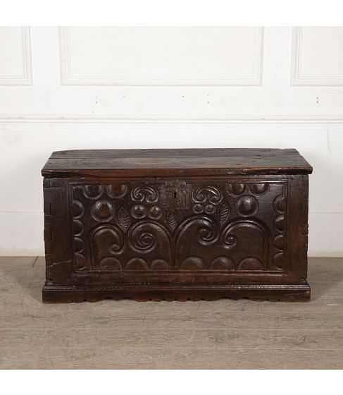 18th Century English Oak Coffer